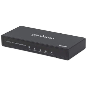 Manhattan Video Splitter HDMI 4K de 4 puertos divisores de vídeo HDMI 4x HDMI 2.0 5