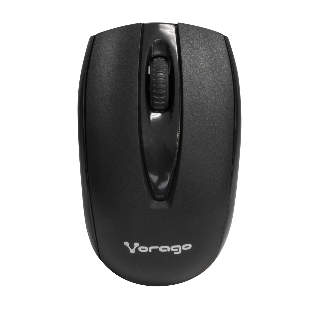KIT TECLADO Y MOUSE VORAGO KM-304 INALAMBRICO MULTIMEDIA NEGRO, 2.4GHz, 10m Alcance, 1600 DPI