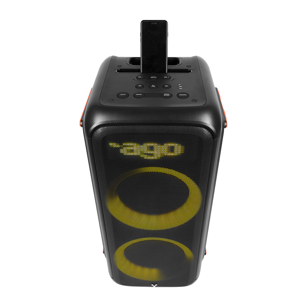 Vorago KSP-700 altavoz portátil y para fiesta Altavoz portátil estéreo Negro, Inalámbrico, Rectángulo, Botones