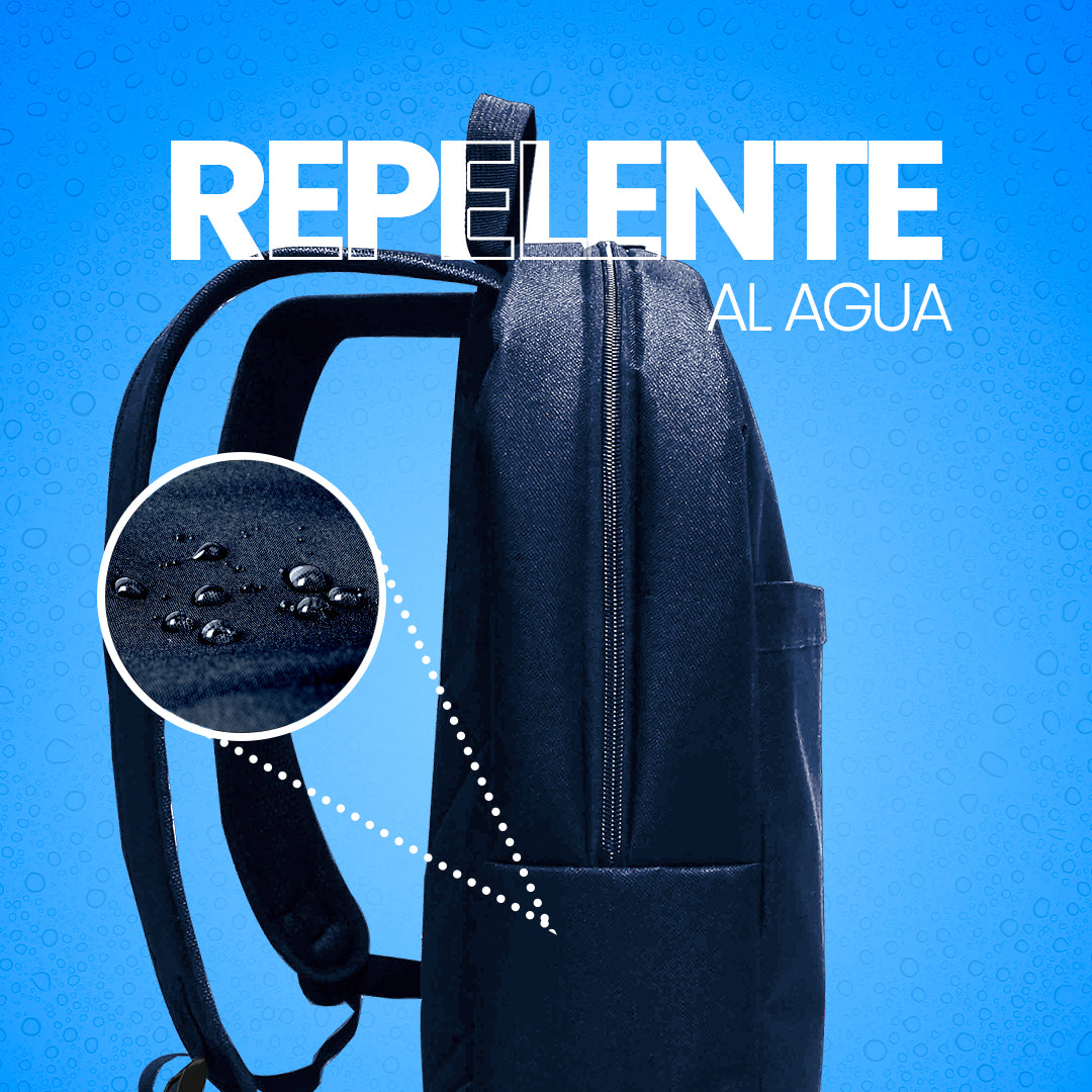 Vorago BP-100 mochila Azul Poliéster, Ciudad, Unisex, Compartimento del portátil