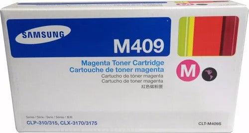 Samsung Toner Magenta 409S CLP-310, 1.000 Páginas, Producto Empresarial