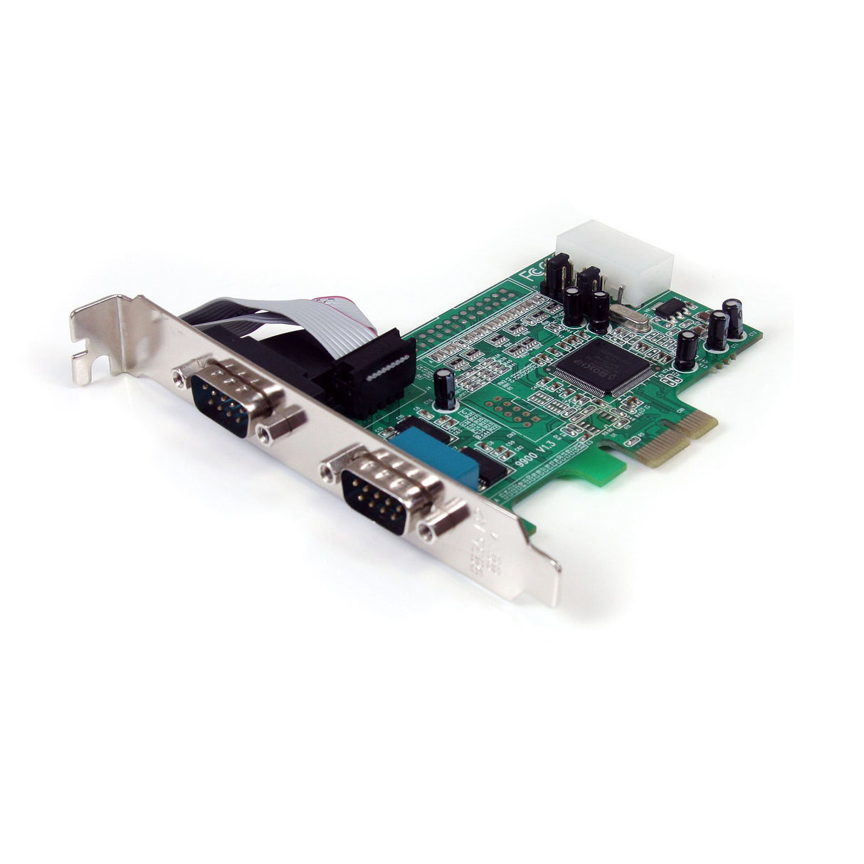 StarTech.com Tarjeta PCI Express Adaptadora Serie RS232 DB9 de 2 Puertos UART16550 - Tarjeta PCIe Controladora de Host Serial RS232 - Reemplazada por PEX2S953 tarjetas y adaptadores de interfaz PCIe De serie PCIe 1.0 2