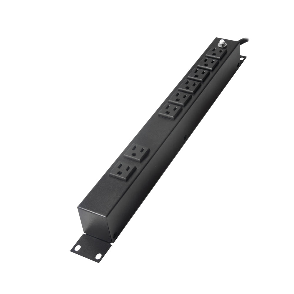 LinkedPRO HTCM-1U unidad de distribución de energía (PDU) 8 salidas AC Negro
