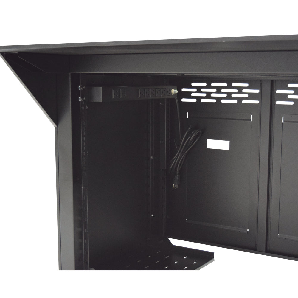 Epcom EM-S02 armario rack Rack o bastidor independiente Negro