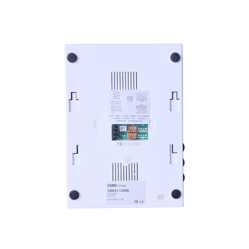 CAME 009-CK00-06 sistema de intercomunicación de video 8,89 cm (3.5") Blanco