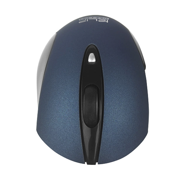 Klip Xtreme GhosTouch ratón Oficina Ambidiestro RF inalámbrico Óptico 1600 DPI, Negro, Azul