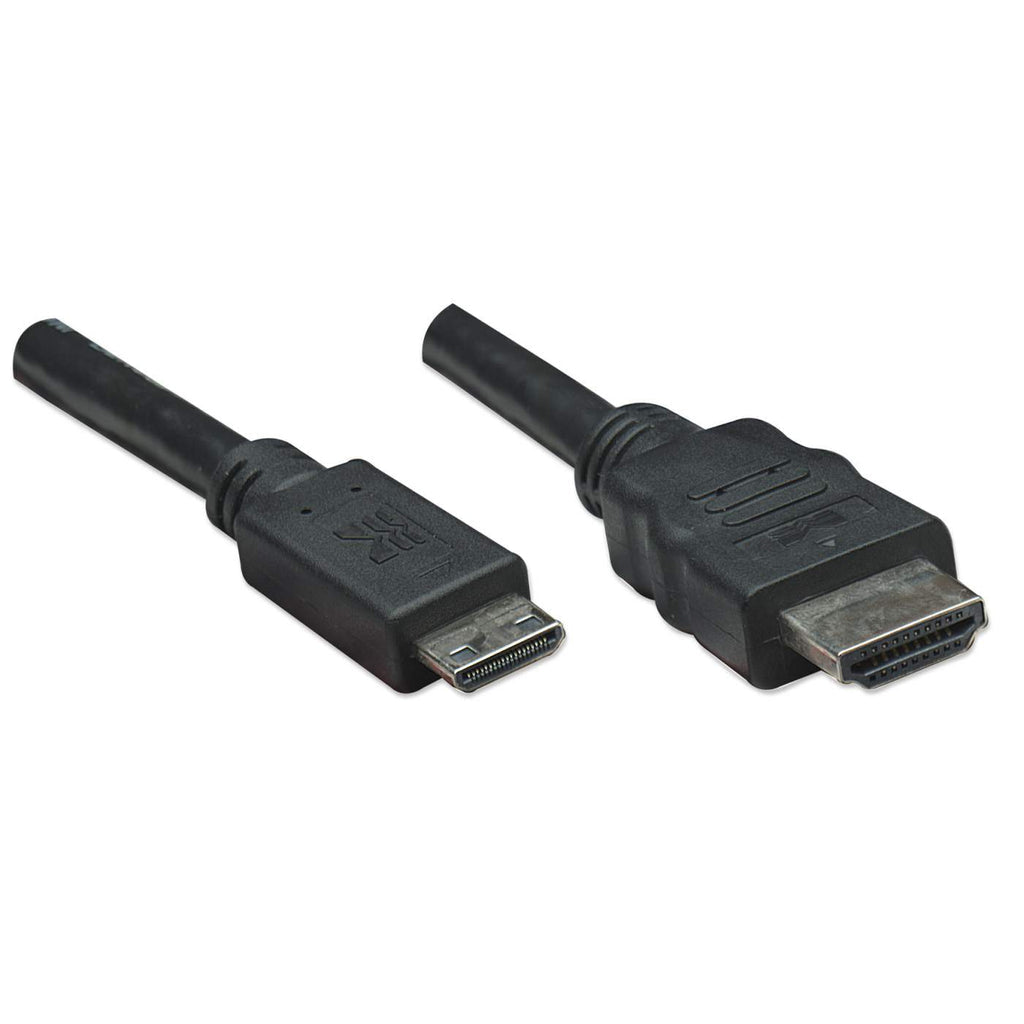 Manhattan Cable HDMI de Alta Velocidad Cable 1,8 m HDMI tipo A (Estándar) HDMI Type C (Mini) Macho