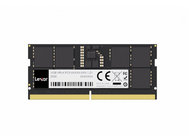 Lexar LD5S16G56C46ST-BGS módulo de memoria 16 GB 1 x 16 GB DDR5 262-pin SO-DIMM, 5600 MHz