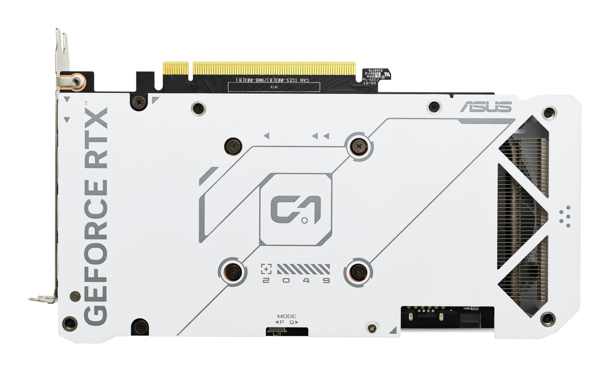 ASUS DUAL-RTX4060-O8G-EVO-WHITE tarjetas gráficas Si 3072 NVIDIA GeForce RTX 4060