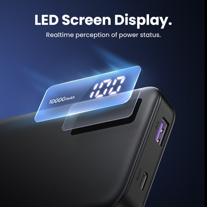 Ugreen 25742 batería externa Ión de litio 10000 mAh Negro