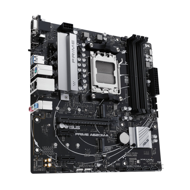 ASUS PRIME A620M-A-CSM placas base AMD Zócalo AM5 AMD Ryzen 7000 Series Zócalo AM5