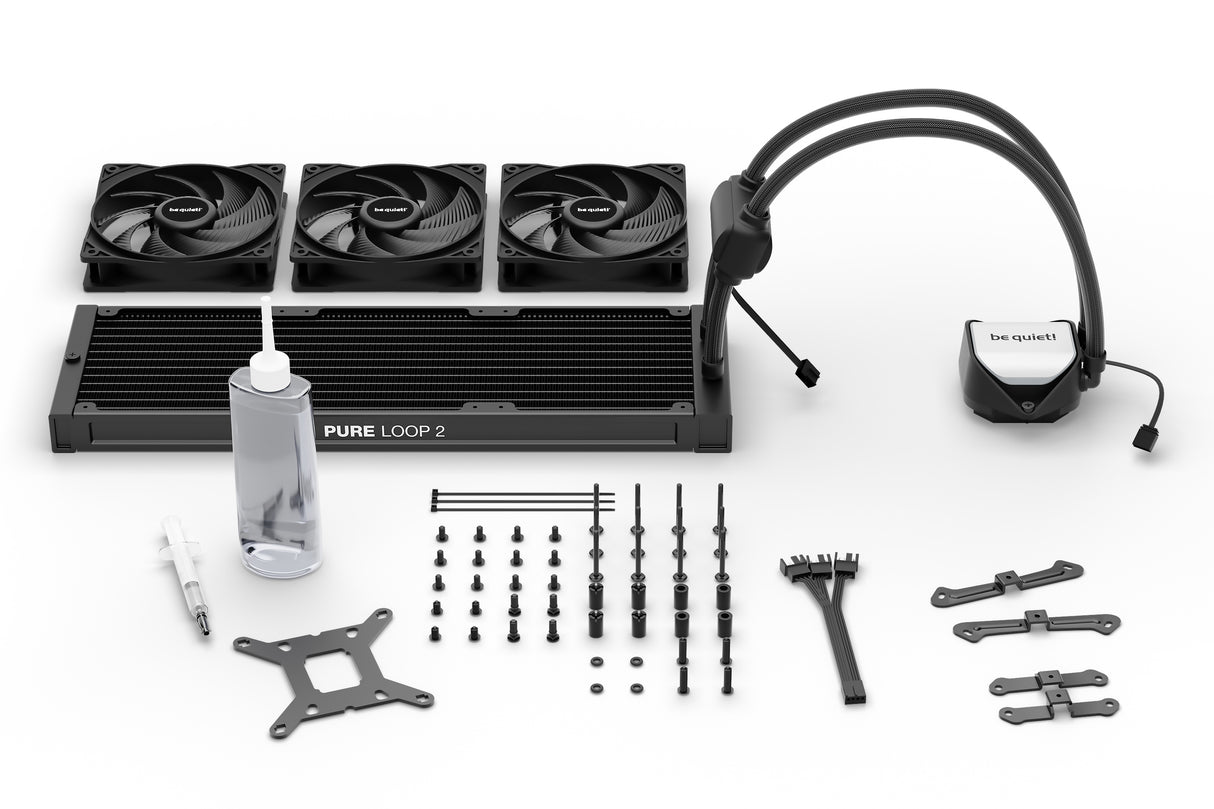 be quiet! Pure Loop 2 | 360mm sistemas de refrigeración para ordenadores Procesador 12 mm 17,2 dB 36,8 dB