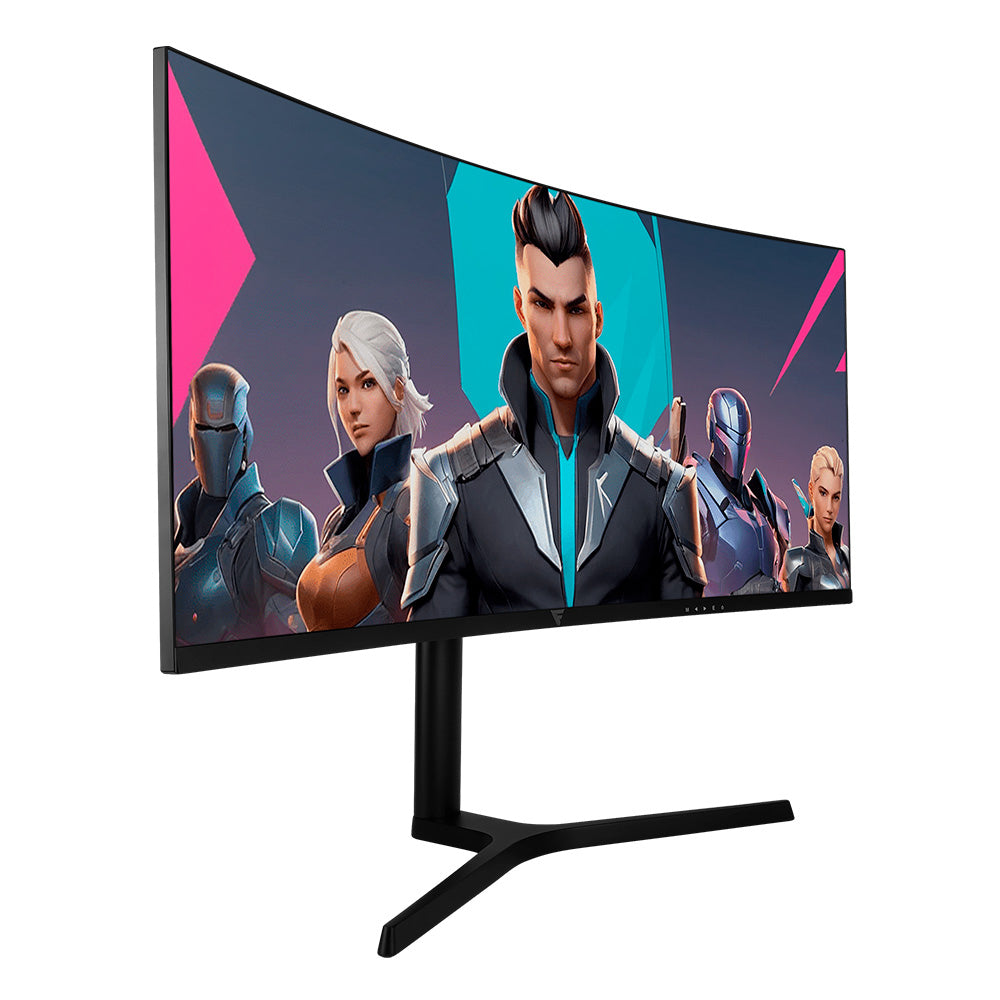 Game Factor MG802 monitor de computadora 86.4 cm (34") 3440 x 1440 Pixeles UltraWide Quad HD LED Negro