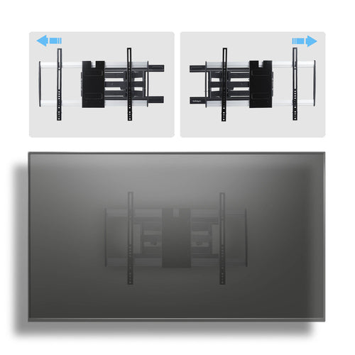 StarTech.com Soporte VESA de Pared Ultra Delgado para TV hasta 65" - Soporte Ultra Delgado Articulado para Pantalla