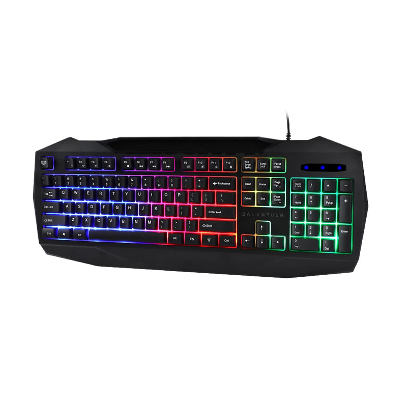 Balam Rush Squad Master KTM333 teclado Ratón incluido Juego USB Español Negro