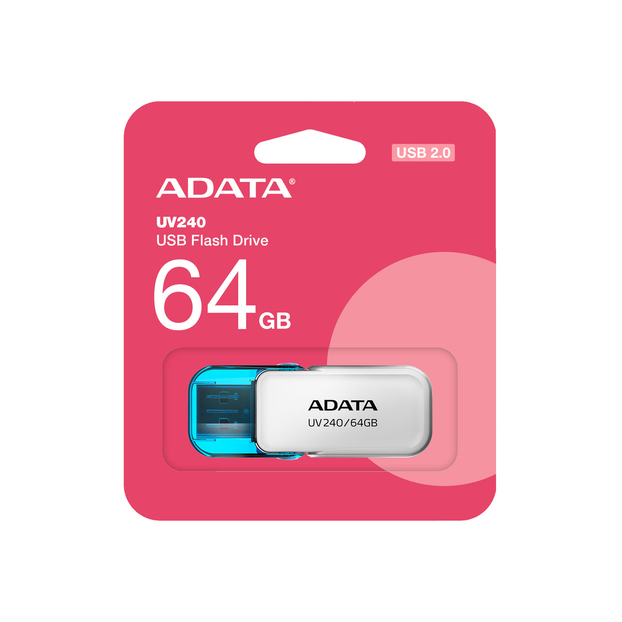 ADATA UV240 Memoria Flash 64 GB USB tipo A 2.0 Tapa