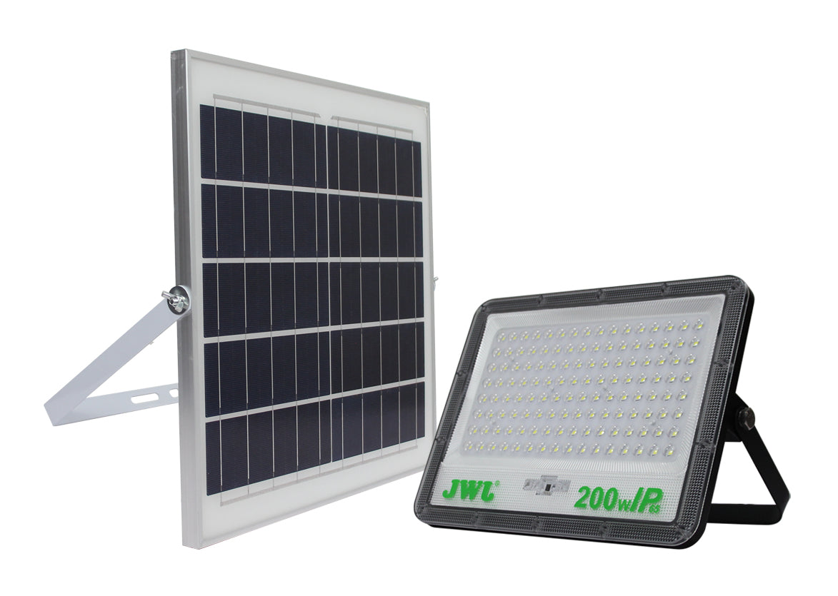 JWJ JLRE-SOL-01-200N Reflector Negro, Blanco 200 W LED