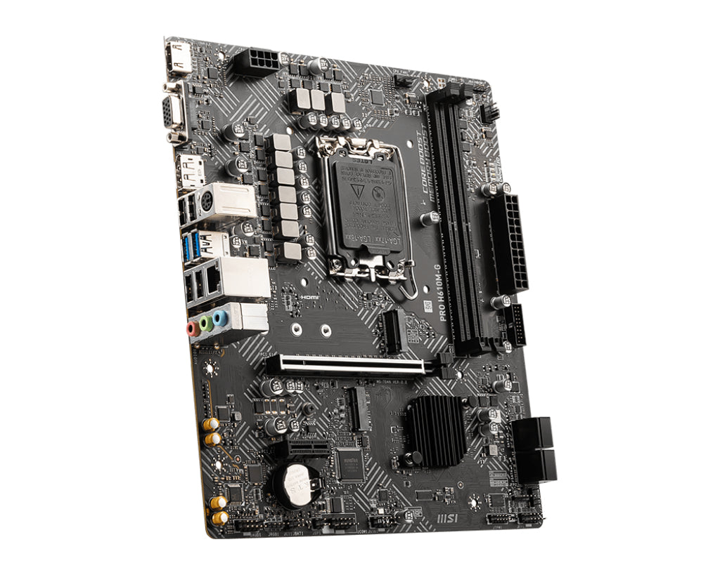 MSI PRO H610M-G placas base Intel LGA 1700 Intel® Core™ i9 LGA 1700
