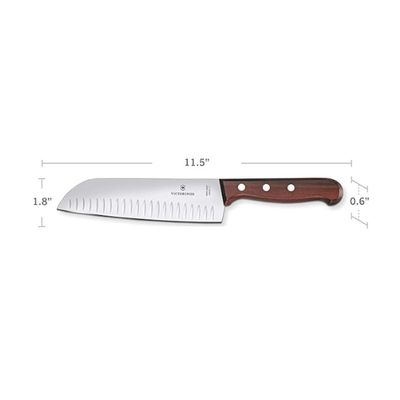 6.8520.17G - Victorinox Cuchillo Santoku / Hoja 17 cm / Filo con Alvéolos 6.8520.17G