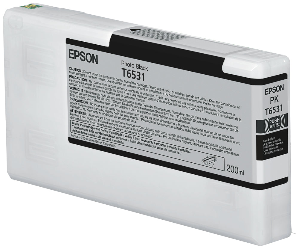 Epson Cartucho T6531 negro foto Cartucho de Tinta Tinta a base de colorante Impresión por inyección de tinta Stylus Pro 4900 1 pieza(s)