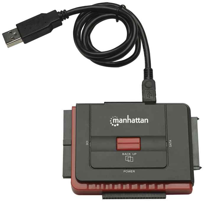 Manhattan Adaptador USB de Alta Velocidad 2.0 a SATA/ IDE Laptop USB tipo A Negro SATA 1.0
FCC
CE
EuP
WEEE 12 V