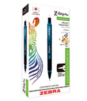 604STOMDC006 - Zebra 604STOMDC006 lápices de colores Negro 6 pieza(s)