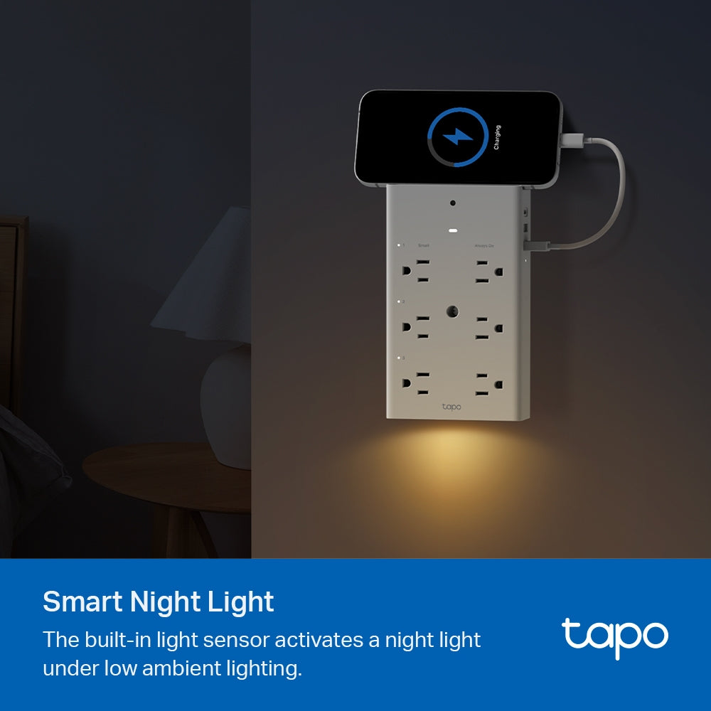 TP-Link TAPO P306 bases múltiples Interior Blanco Si 6 salidas AC
