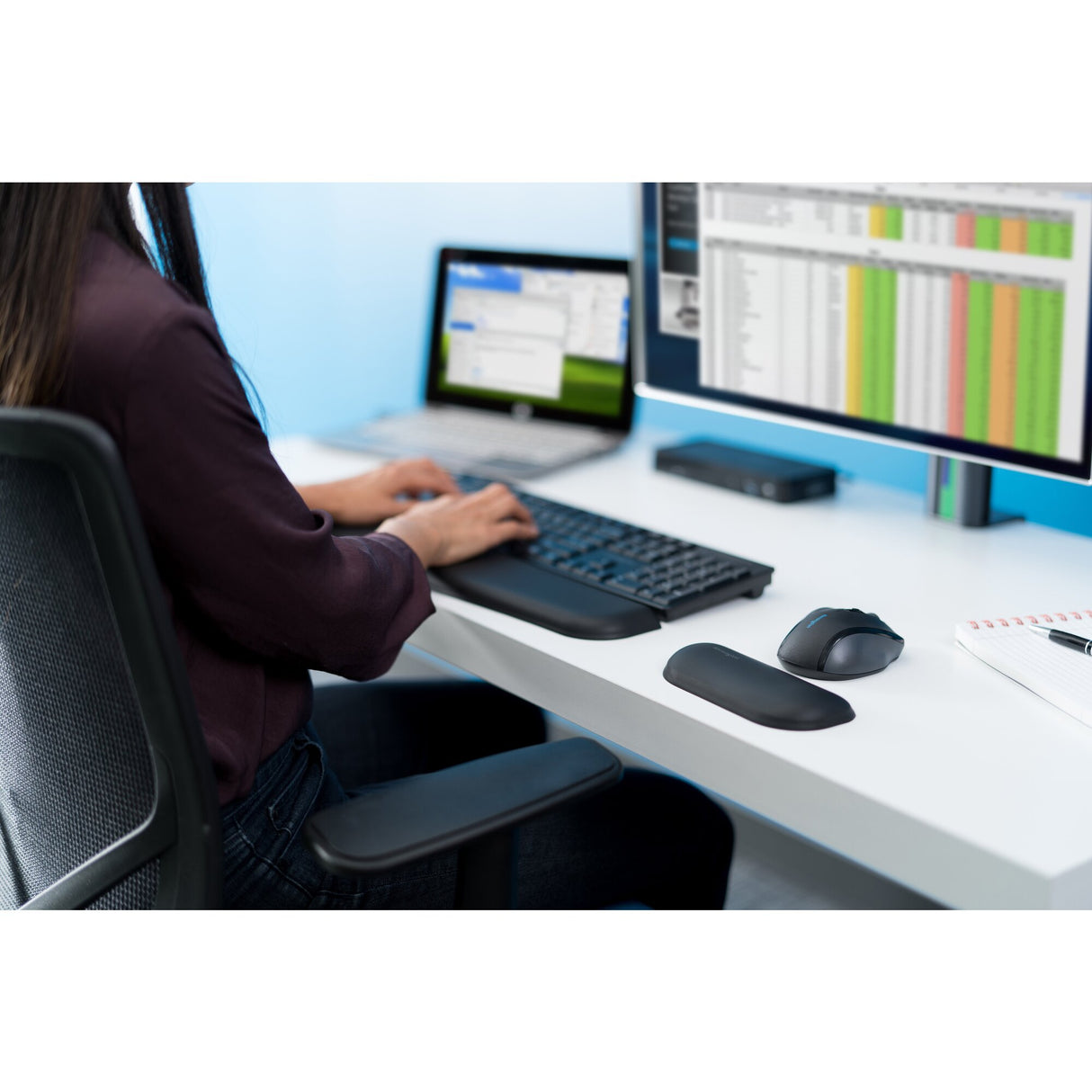 Kensington Reposamuñecas ErgoSoft para ratones estándar Accesorio Ergonómico Negro 1,52 g 1,52 g 16,3 mm