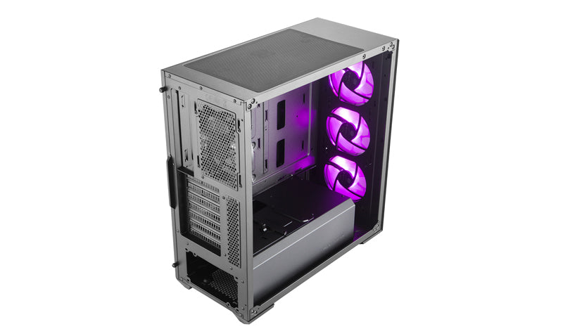 Cooler Master MasterBox MB511 ARGB Midi Tower Negro, ATX, EATX, Micro ATX