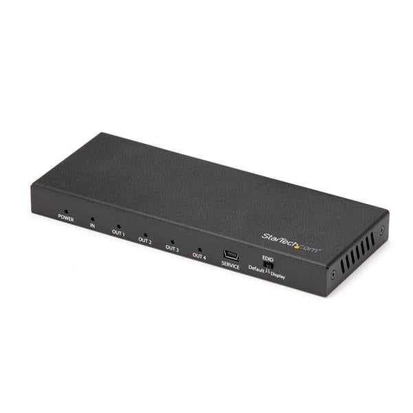 StarTech.com Splitter HDMI de 4 Puertos - 60Hz divisores de vídeo HDMI 4x HDMI 2.0 4