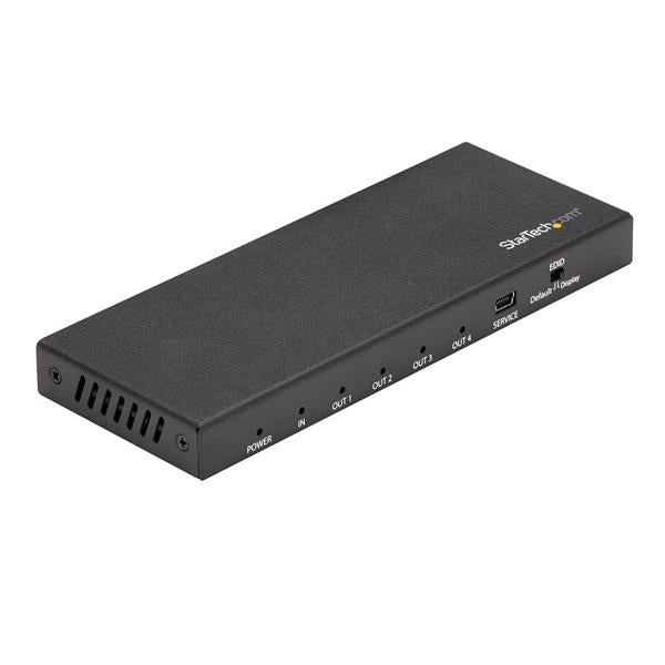 StarTech.com Splitter HDMI de 4 Puertos - 60Hz divisores de vídeo HDMI 4x HDMI 2.0 4