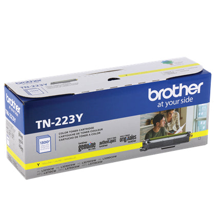 Brother TN-223Y Cartucho de Tinta 1 pieza(s) 1300 páginas Original Amarillo