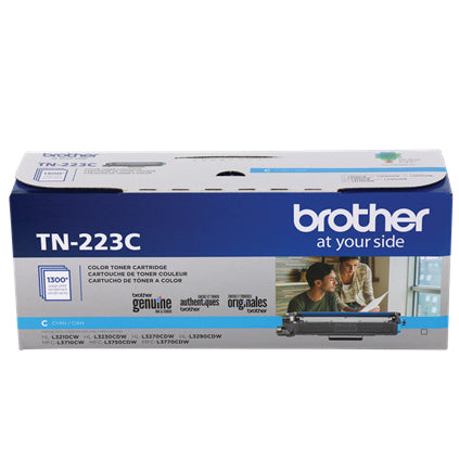 Brother TN-223C Cartucho de Tinta 1 pieza(s) 1300 páginas Original Cian