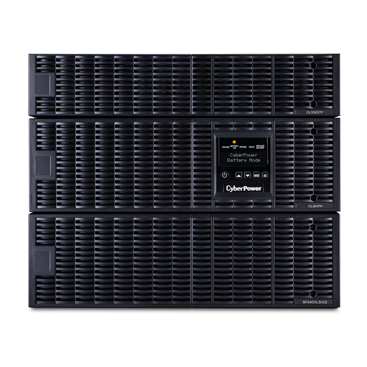CyberPower OL8KRTF UPS Doble conversión (en línea) 8 kVA 8000 W Seno