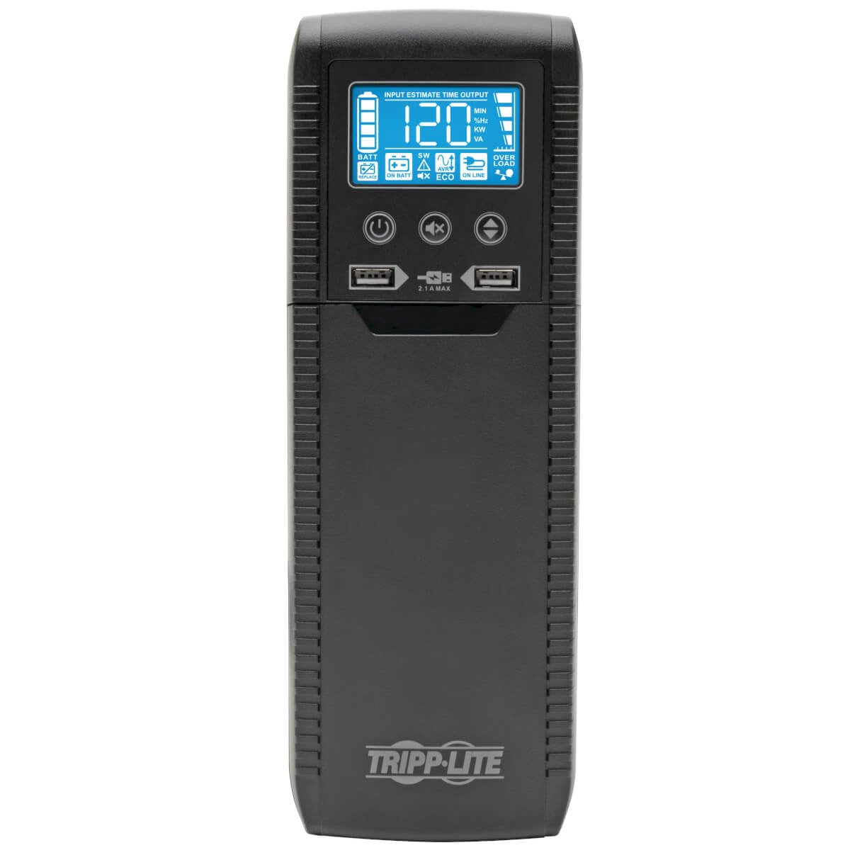 Tripp Lite ECO1300LCD UPS Interactivo con USB y 10 tomacorrientes - 120V, 1300VA, 720W, 50Hz / 60Hz, AVR, Serie ECO, ENE