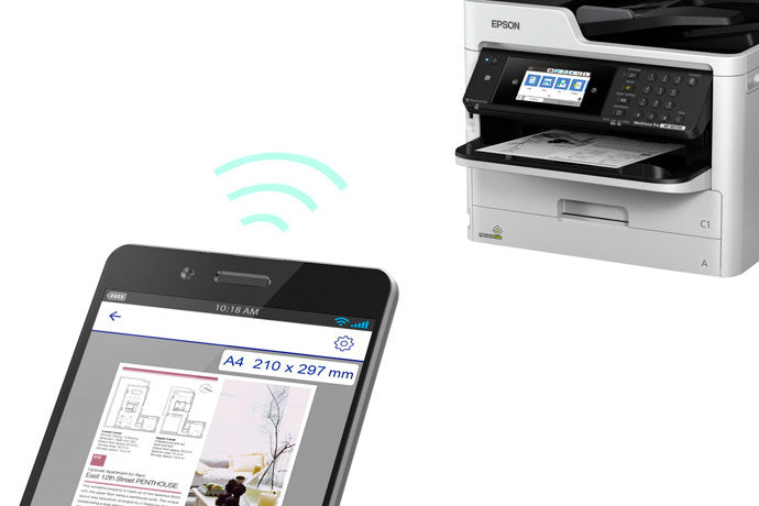 Epson WorkForce Pro WF-M5799 Impresora Multifunción Inyección de tinta WiFi Negro, Blanco
