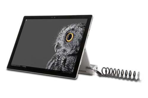Kensington Candado portátil con cable y llave para Surface Pro y Surface Go Cable antirrobo Negro, Metálico Portátil 2,3