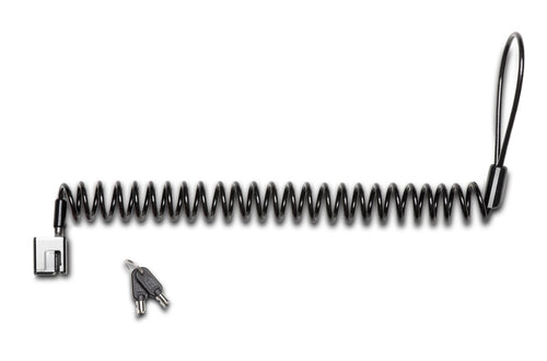 Kensington Candado portátil con cable y llave para Surface Pro y Surface Go Cable antirrobo Negro, Metálico Portátil 2,3