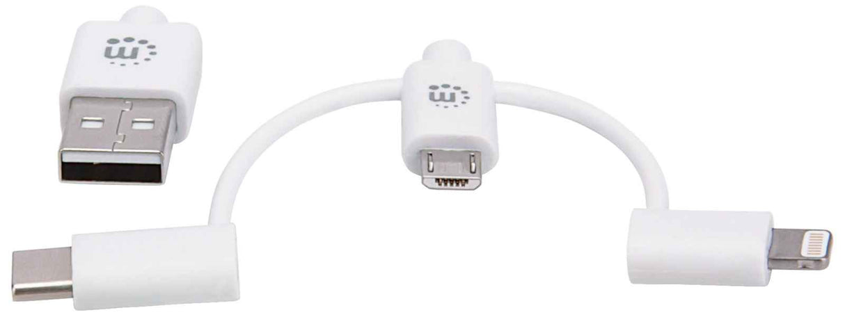 Manhattan 353434 Cable USB 2.0 USB A Micro-USB B Macho/Macho