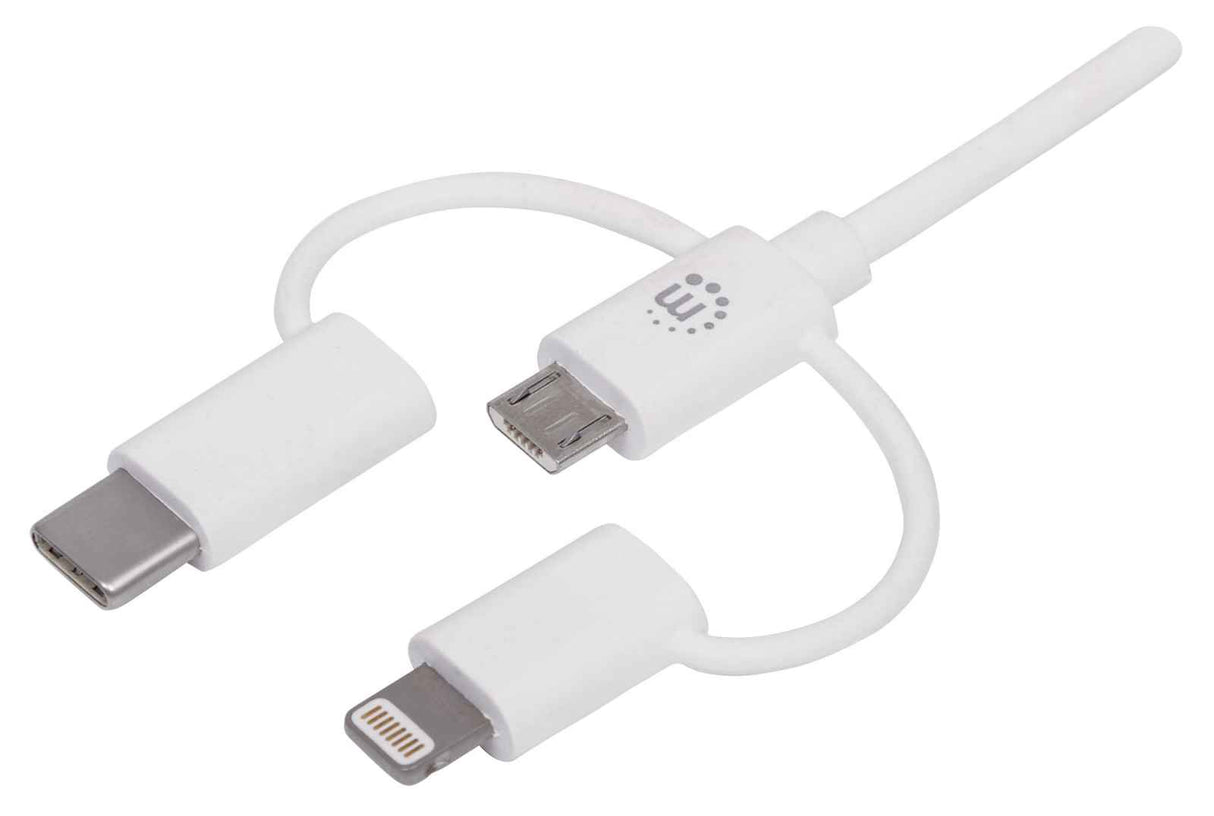 Manhattan 353434 Cable USB 2.0 USB A Micro-USB B Macho/Macho