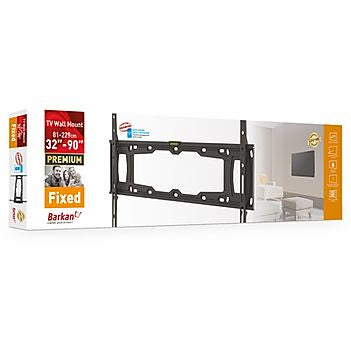 Barkan Mounting Systems E400+ soporte para TV 2,29 m (90") Negro