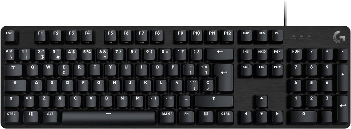 Teclado Gamer Logitech G413 SE, Gaming, Mecánico, Alámbrico, Negro - 920-010433