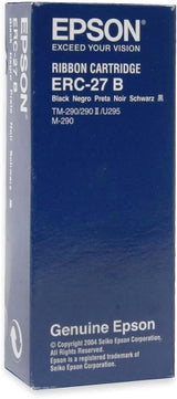Cartucho de Cinta Epson para Impresoras, Compatible: TM 290, M290, TM290, TM290Ll, TM295, Negro - ERC-27B
