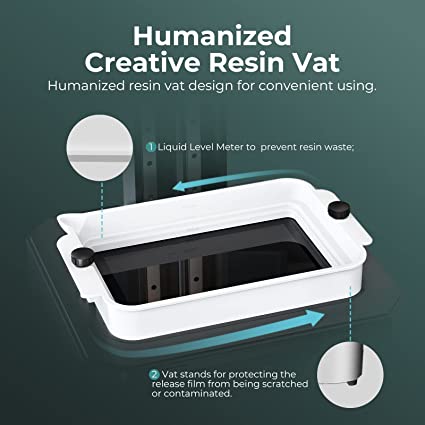 Impresora 3D Creality Halot-Sky Resina 192X120X200Mm FullOffice.com