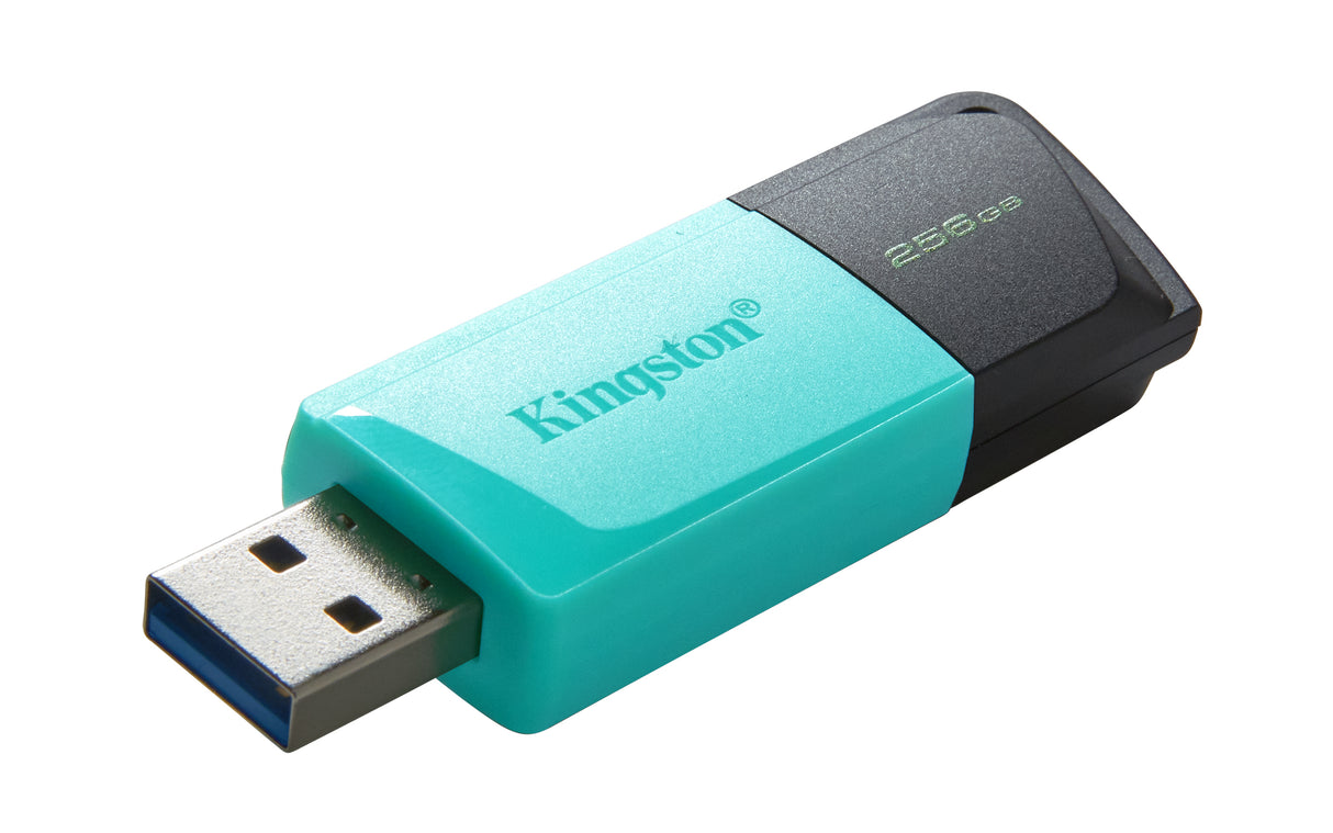Kingston Technology 256GB USB3.2 Gen1 DataTraveler Exodia M (Negro + Turquesa) Memoria Flash 256 GB USB tipo A 3.2 Gen 1 (3.1 Gen 1) Deslizar