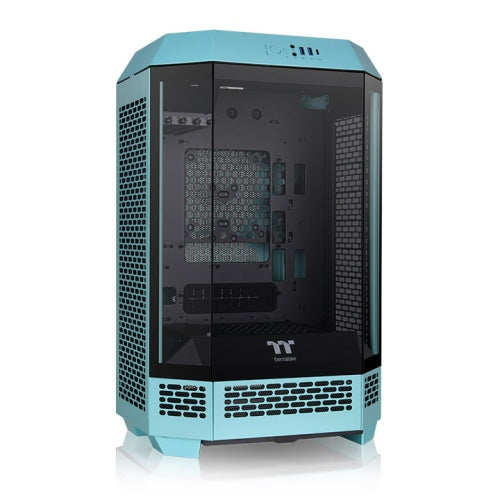 Thermaltake 300 Turquoise Micro Tower Turquesa, Micro ATX, Mini-ATX, SPCC