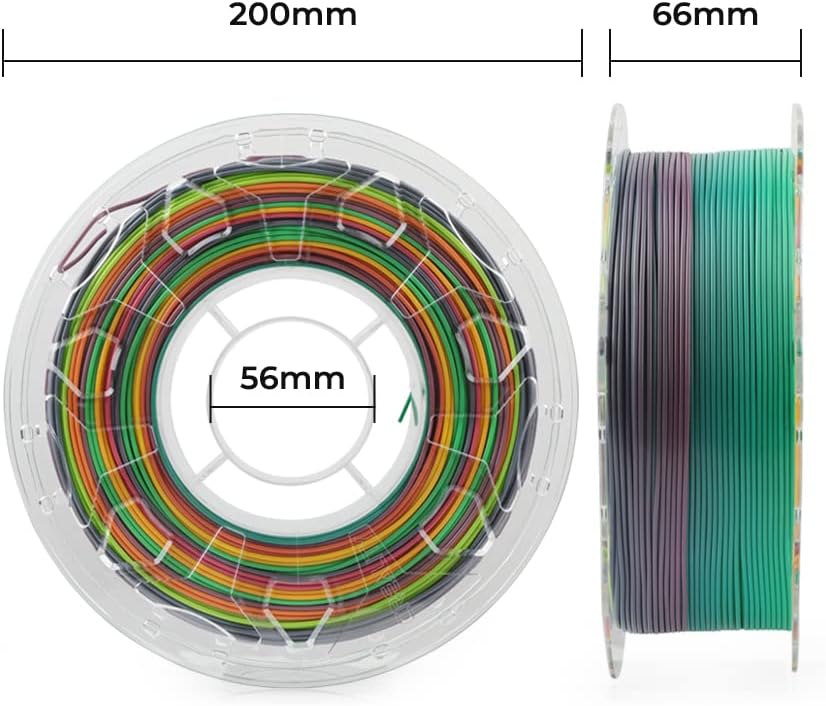 Filamento Creality Cr-Pla 1Kg 1.75Mm Color Arcoiris FullOffice.com