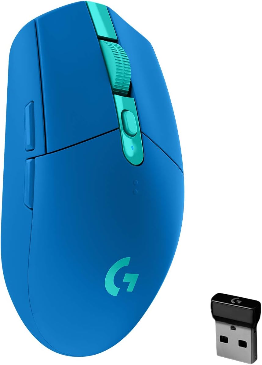 Mouse Lightspeed Gaming Logitech G305 Inalámbrico, Sensor Hero, 6 Botones, Azul - 910-006013 FullOffice.com