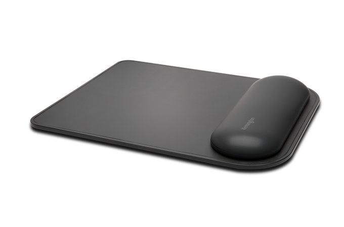 Kensington Alfombrilla reposamuñecas para ratón ErgoSoft™ Ratón Monocromo Gel Si Negro