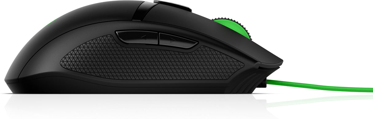 HP Mouse Pavilion Gaming 300, Ambidiestro, Óptico, USB tipo A, 4PH30AA